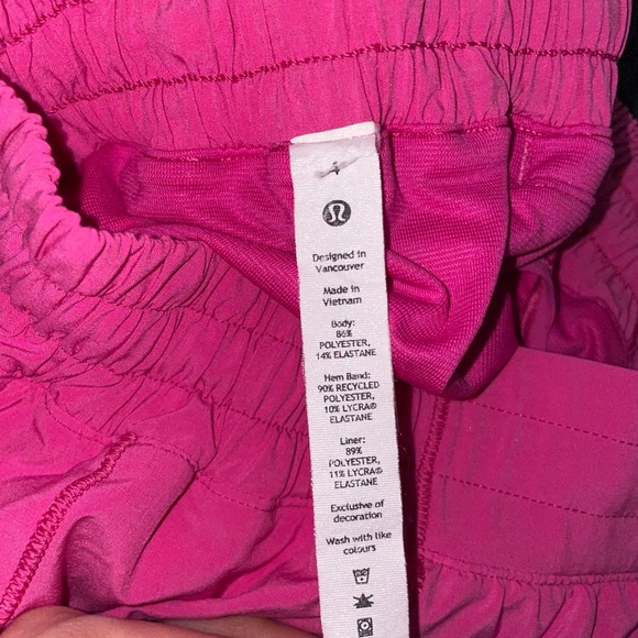 lululemon athletica Pink Athletic Shorts - Picture 3 of 3